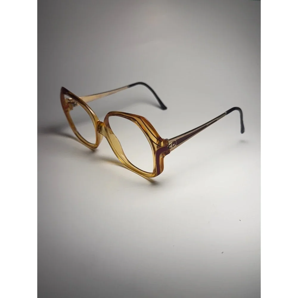 #1850= Aument 70's Vintage Eyeglasses Frame by Christian Dior‎ Frames Only